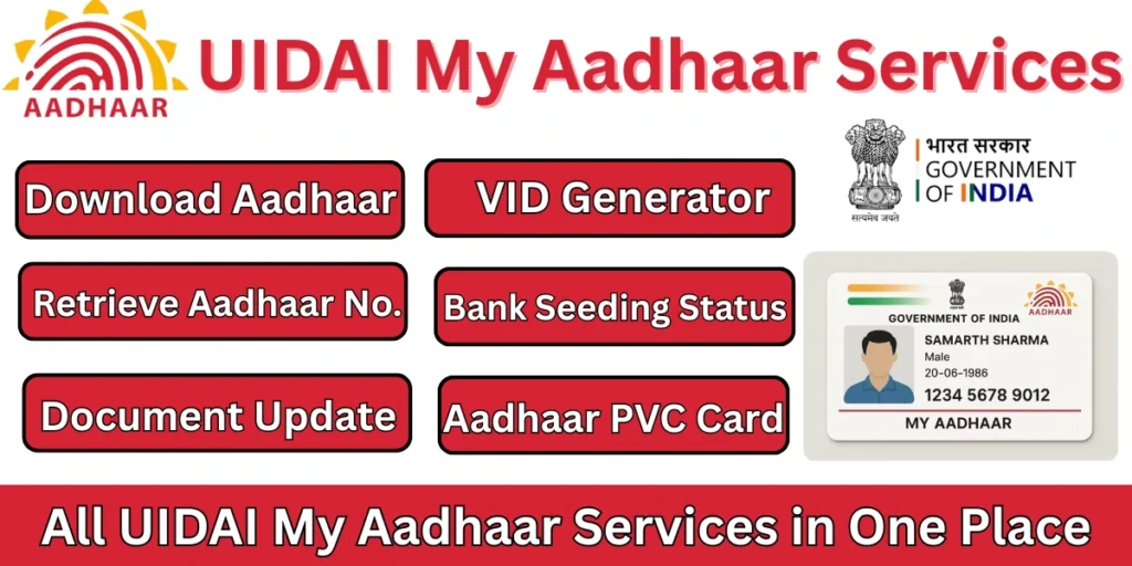 UIDAI My Aadhaar Services
